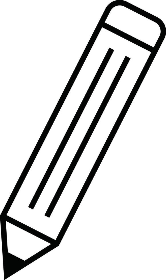 Pencil Icon Set. Edit, Write, and Drawing Symbols. Text Editor, Creative Tool and Sketching Pen Icon vector