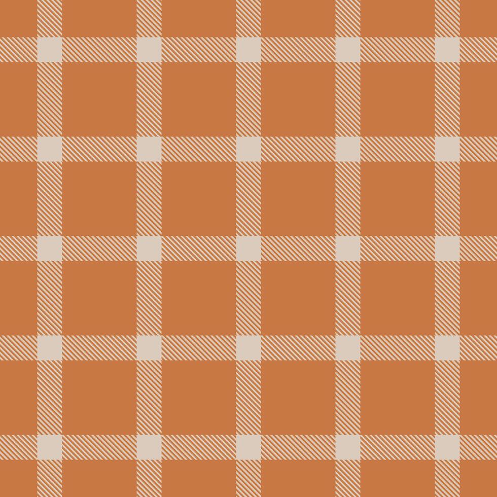 Warm, cozy plaid pattern in earthy tones. Perfect for backgrounds, textiles, or adding a touch of rustic charm. Versatile for design and creative projects. vector