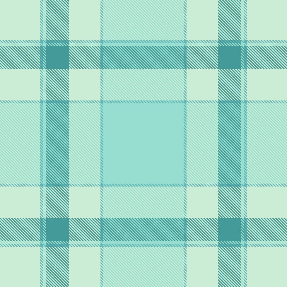 Classic plaid pattern with soft teal hues. Perfect for backgrounds, textiles, or adding a touch of traditional style to your creative projects. Versatile timeless vector