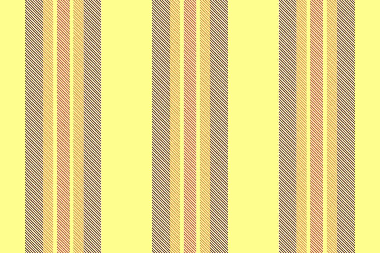 Repeating stripe pattern. Yellow background. Perfect for textiles, gift wrap, wallpaper, or any creative project needing a clean, structured, versatile design. vector