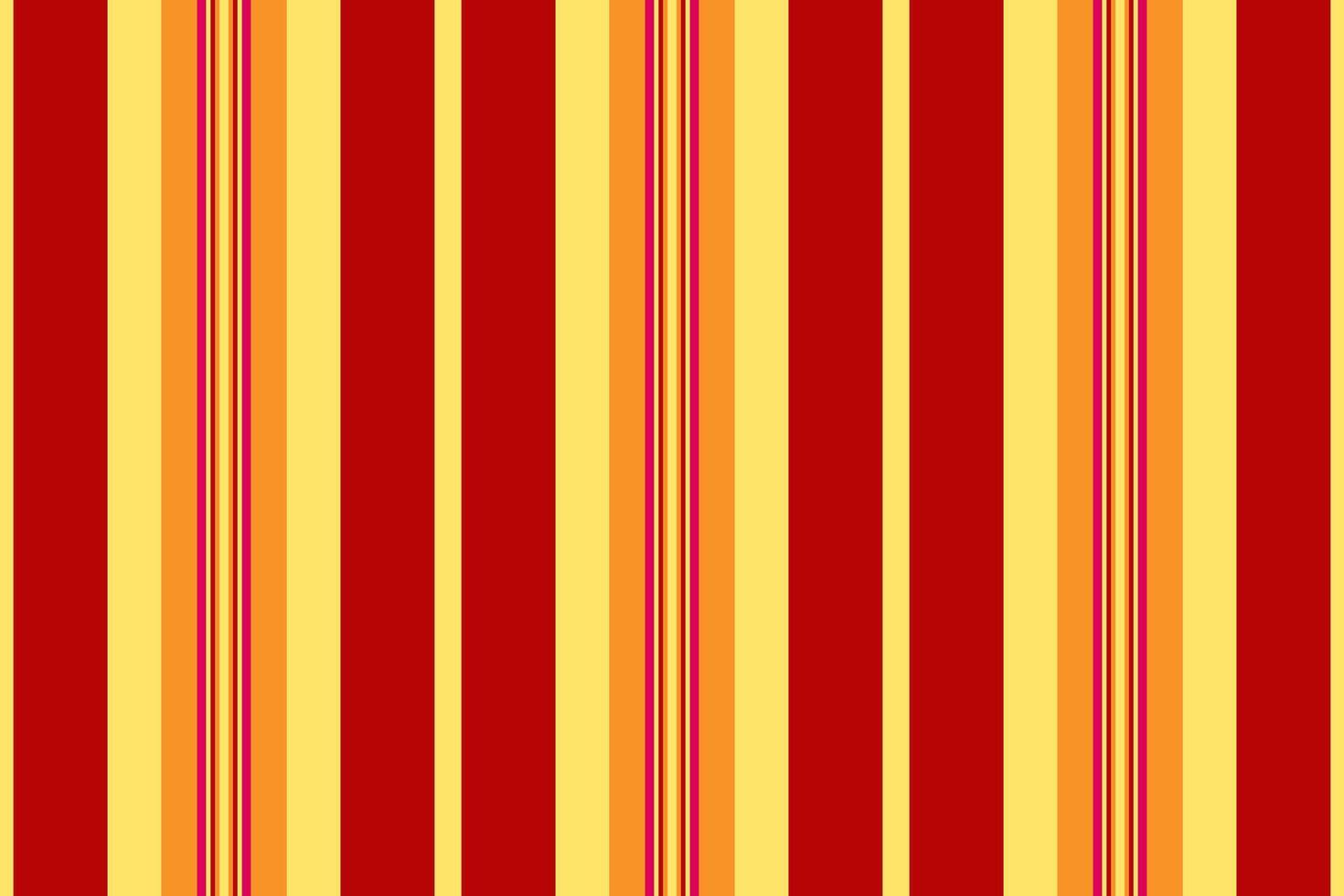 Retroinspired stripe pattern in warm hues. A versatile background with vertical lines, ideal for textiles, branding, or digital design projects. Bold, vivid, energetic. vector