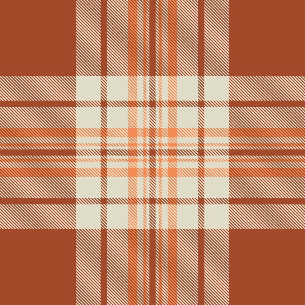 Warmtoned plaid design with classic intersecting lines. Perfect for backgrounds, textiles, fashion projects, or adding a cozy, rustic touch to designs. vector
