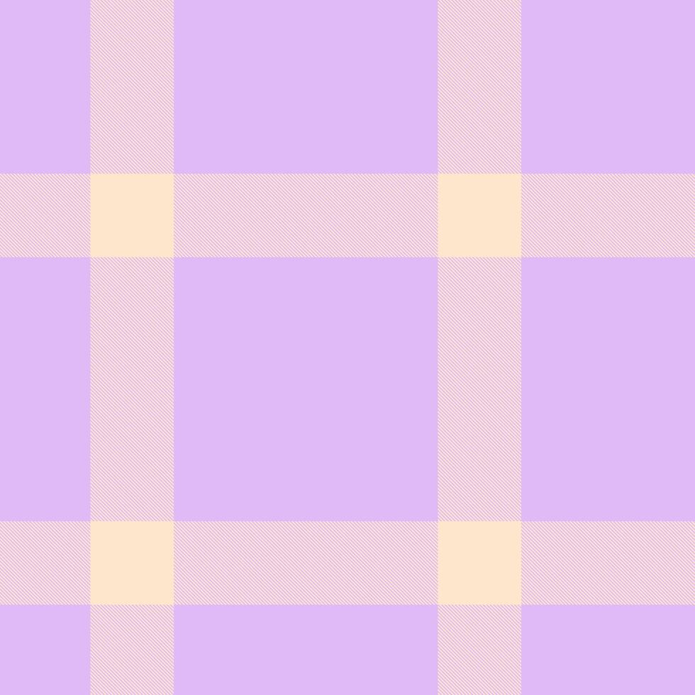 Soft pastel plaid pattern with intersecting lines. A modern, calming texture ideal for backgrounds, fabrics, or creative designs. Fresh versatile. vector