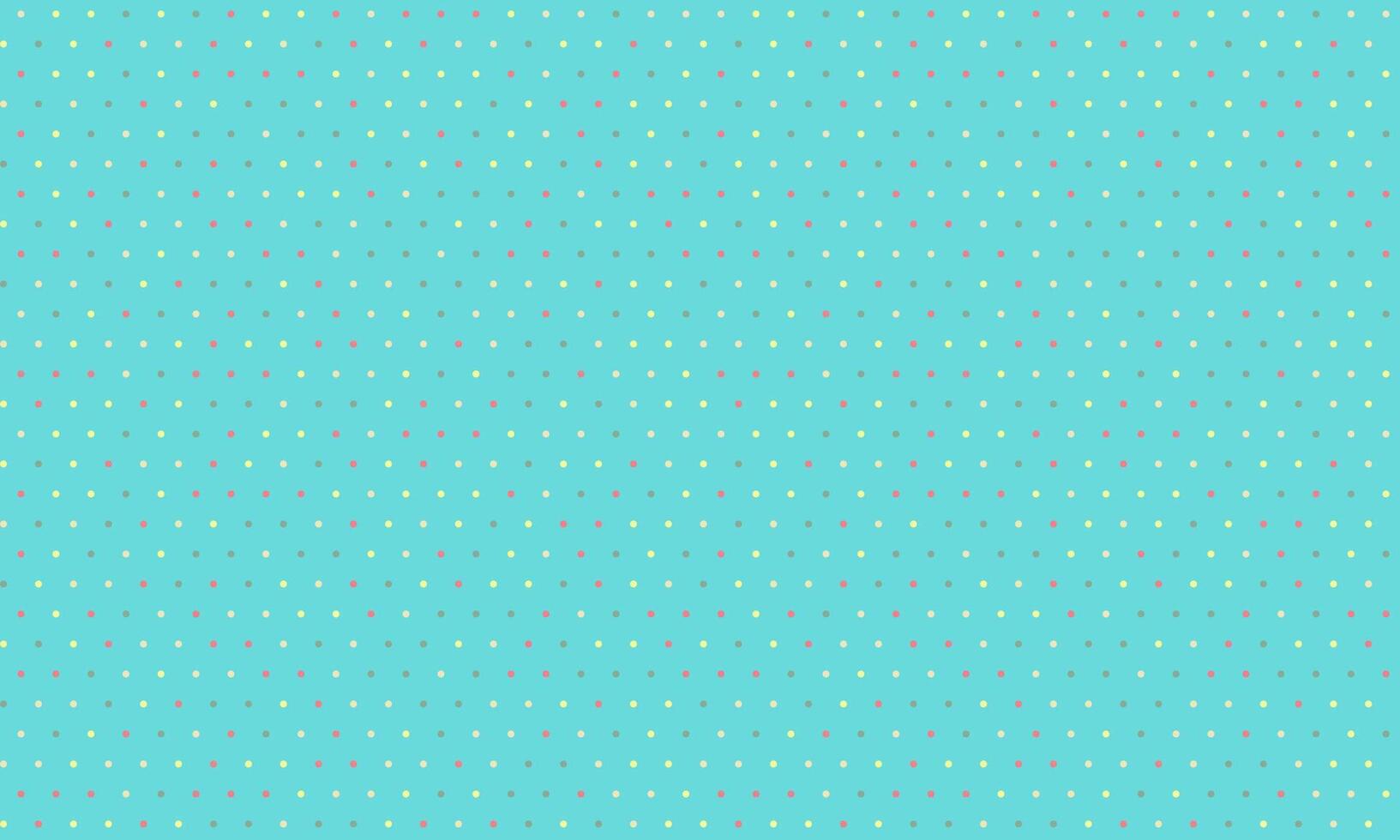 Delightful pastel teal background with a subtle, repeating pattern of tiny multicolored dots. Perfect for websites, presentations, or adding a touch of playful elegance to your designs. vector