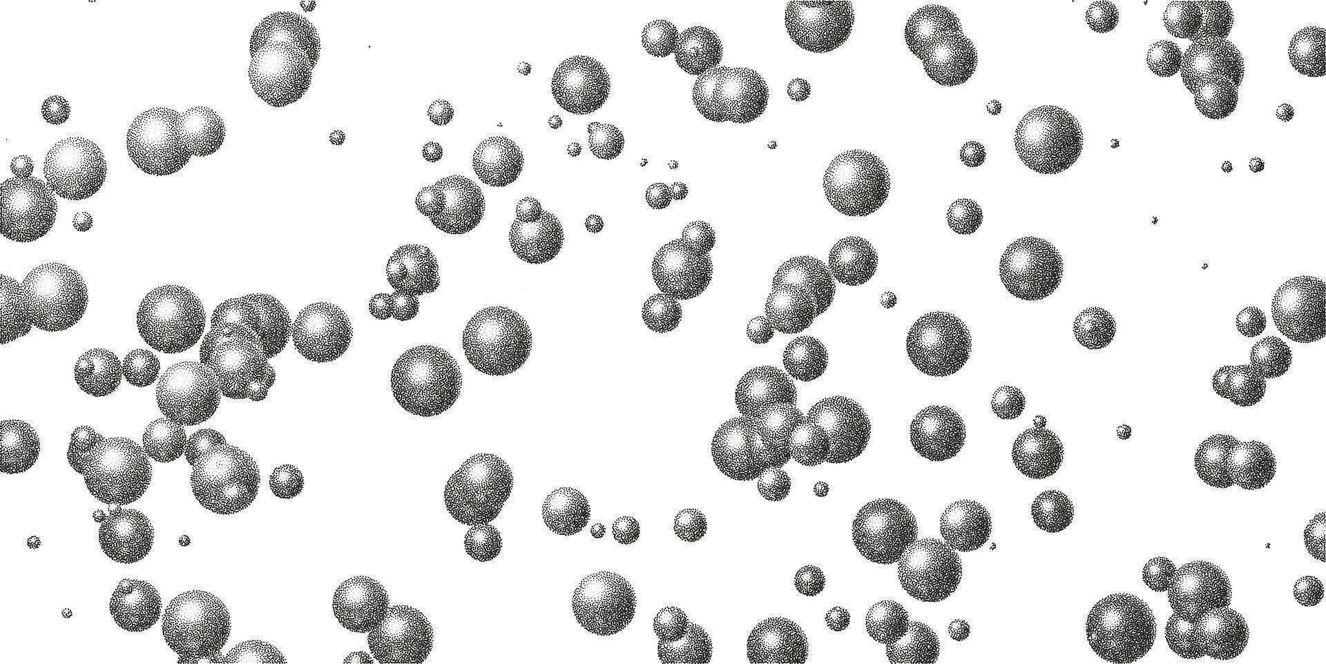 luxury abstract design with reflections, reflective chrome spheres create sophisticated visual effect vector