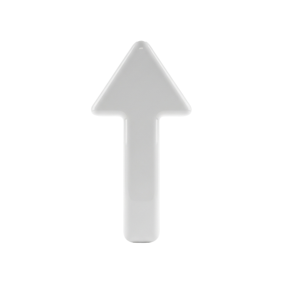 High-Quality 3D Rendering of a Play Button Icon on Transparent Background png