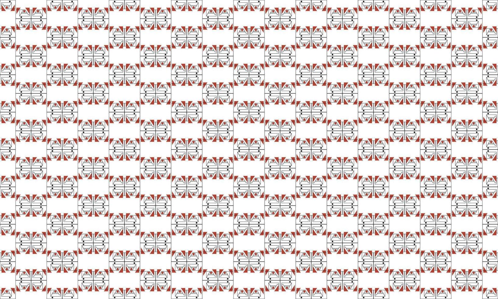 Retro Hipster Abstract Pattern for Apparel and Textile Projects vector