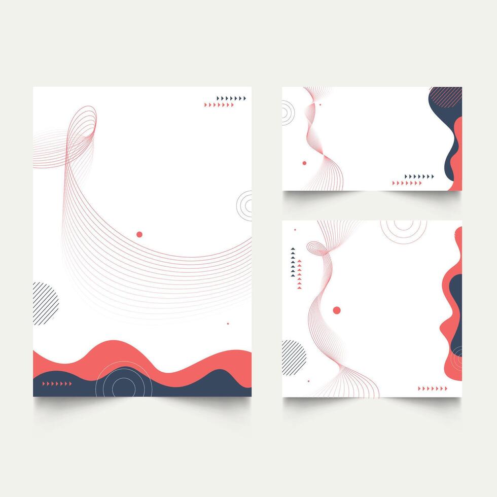 Abstract dynamic wave lines on white background. Creative abstract fun flowing wave lines. vector