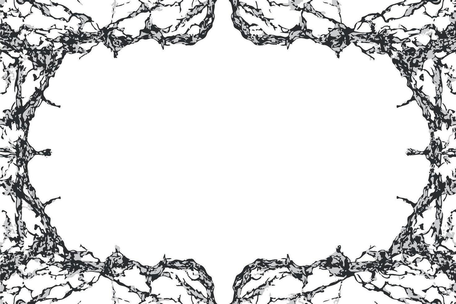 Abstract Marble Frame Design for Creative Projects vector