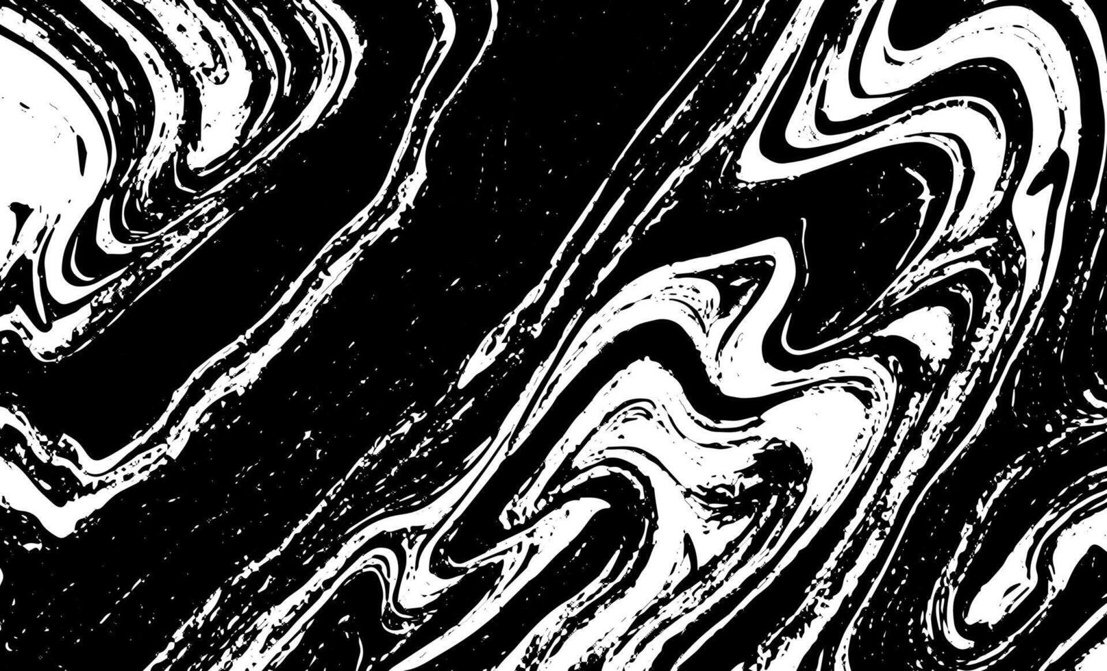 black and white abstract background with swirly lines vector