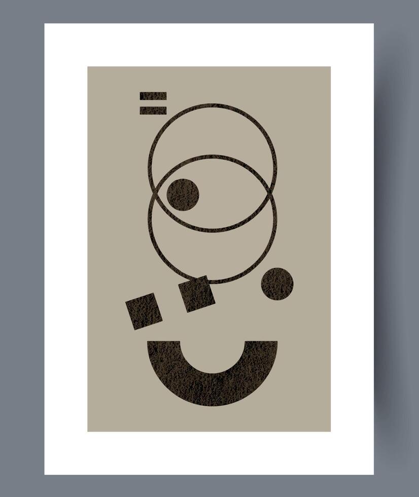 Designer concept with layered geometric shapes and dynamic lines vector