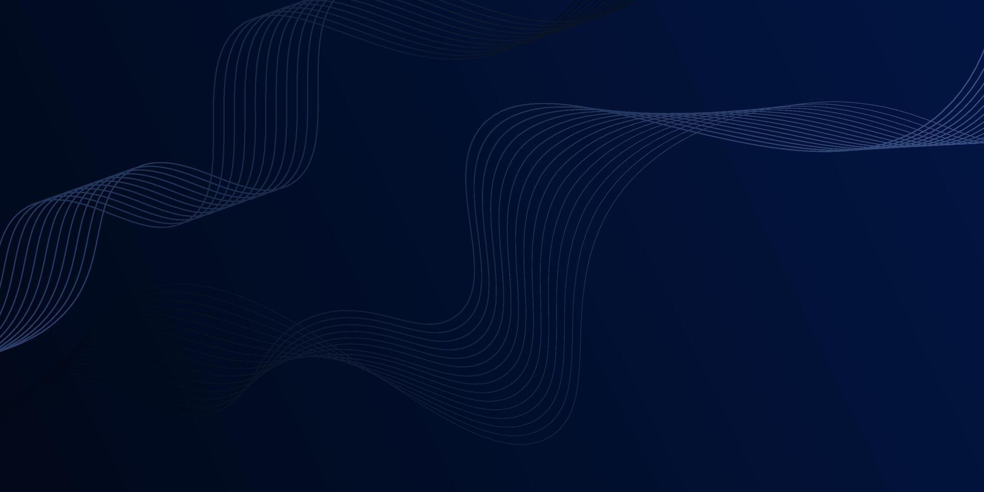 Modern 3D wave line curve abstract presentation background. Blue luxury paper cut background. eps10 vector