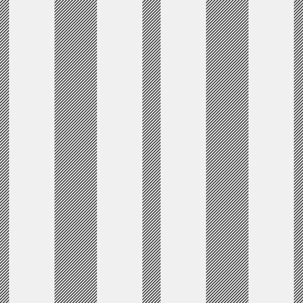 Track textile vertical stripe, simplicity fabric pattern . Perfection background texture seamless lines in white and grey colors. vector