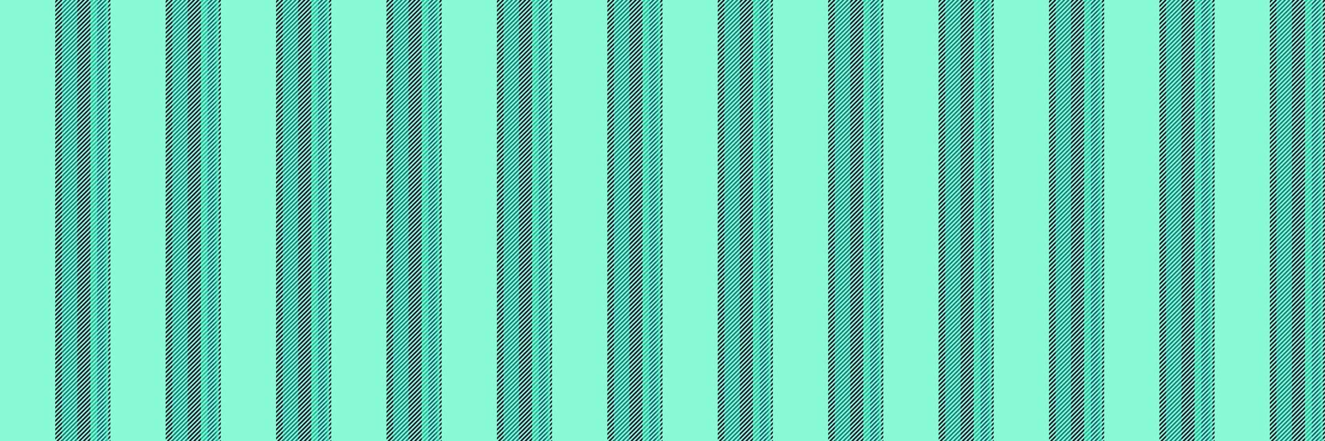 Ribbon seamless textile vertical, abstraction pattern fabric texture. Menu background lines stripe in teal and dark colors. vector