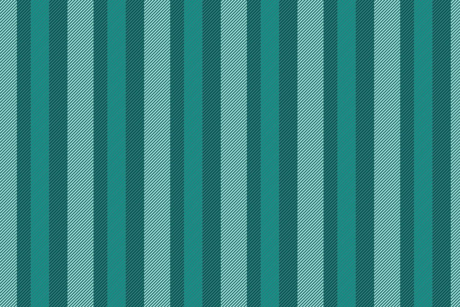 Pver seamless pattern stripe, print background texture. Staly vertical fabric textile lines in teal and light colors. vector