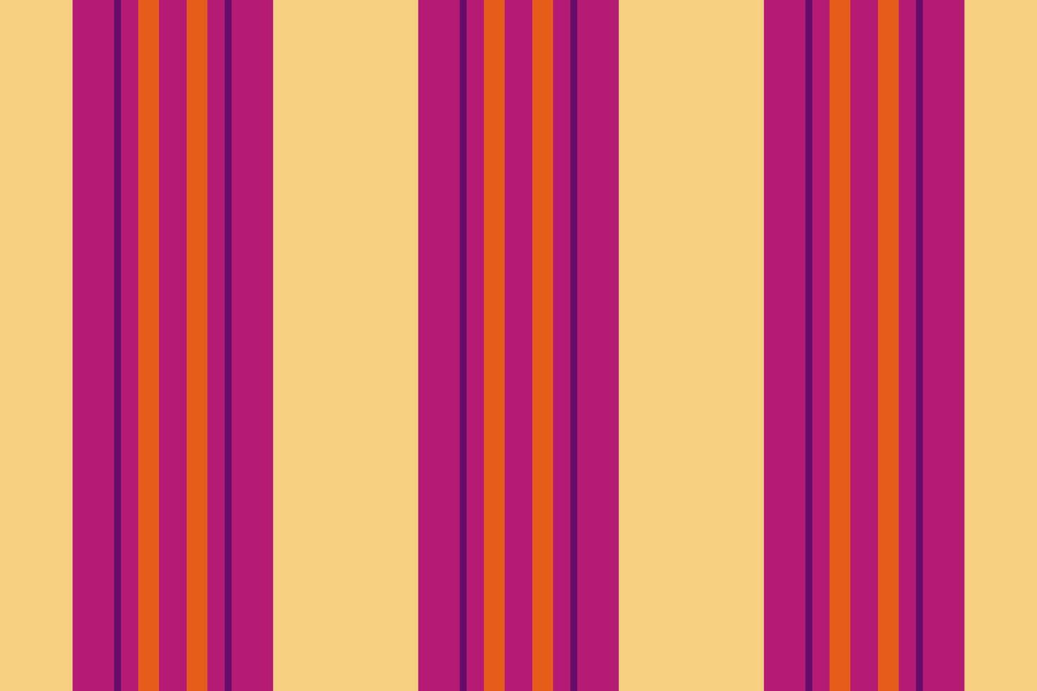 4dentity background vertical lines, mid texture stripe . Ciscount seamless textile fabric pattern in pink and orange colors. vector