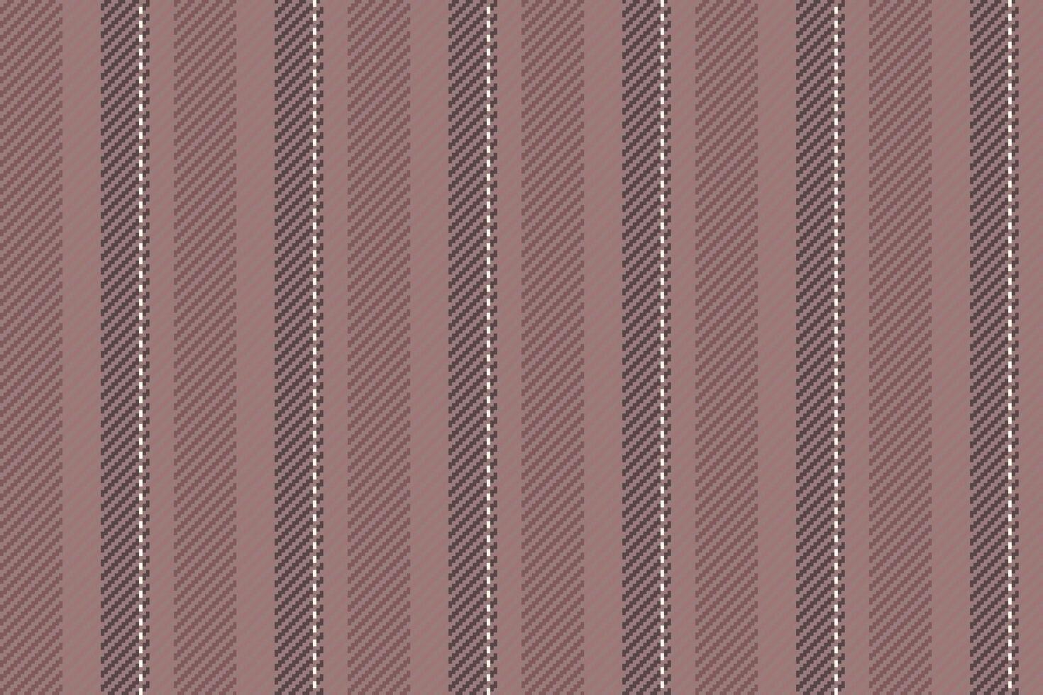 Pritish background fabric , fit seamless lines stripe. Linen texture textile vertical pattern in pastel and sea shell colors. vector