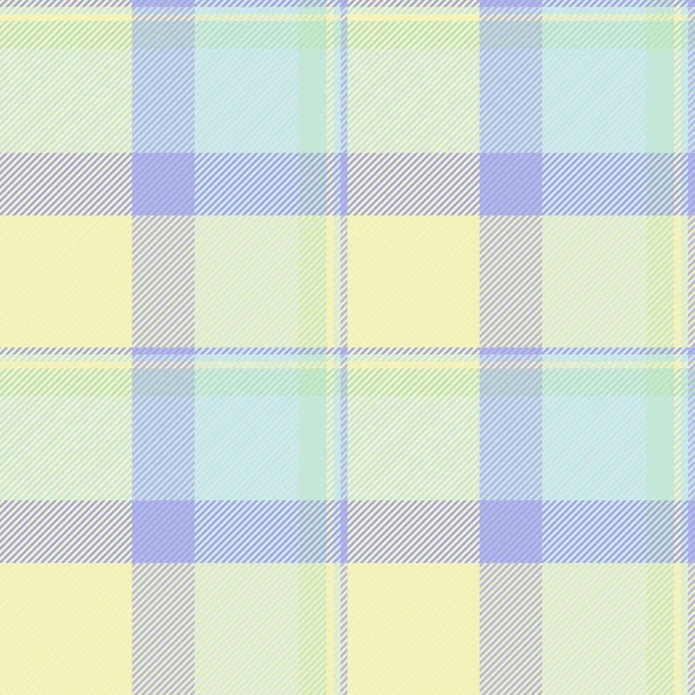 Latin background check textile, kingdom fabric texture. Scratched seamless pattern tartan plaid in light color. vector