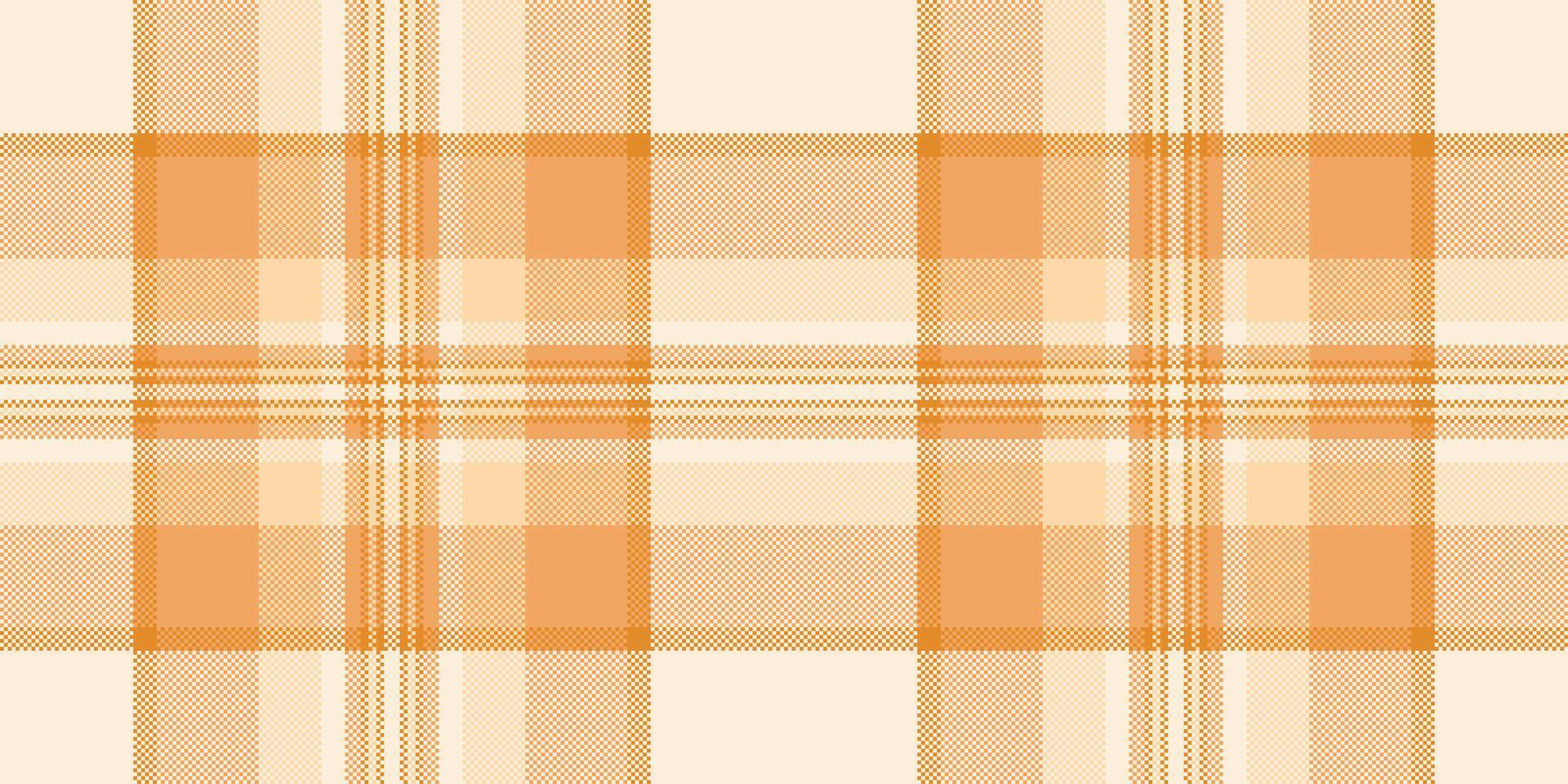 Subtle plaid pattern in warm, earthy tones. Ideal for textiles, backgrounds, or graphic design. A versatile texture evoking autumn rustic charm. vector