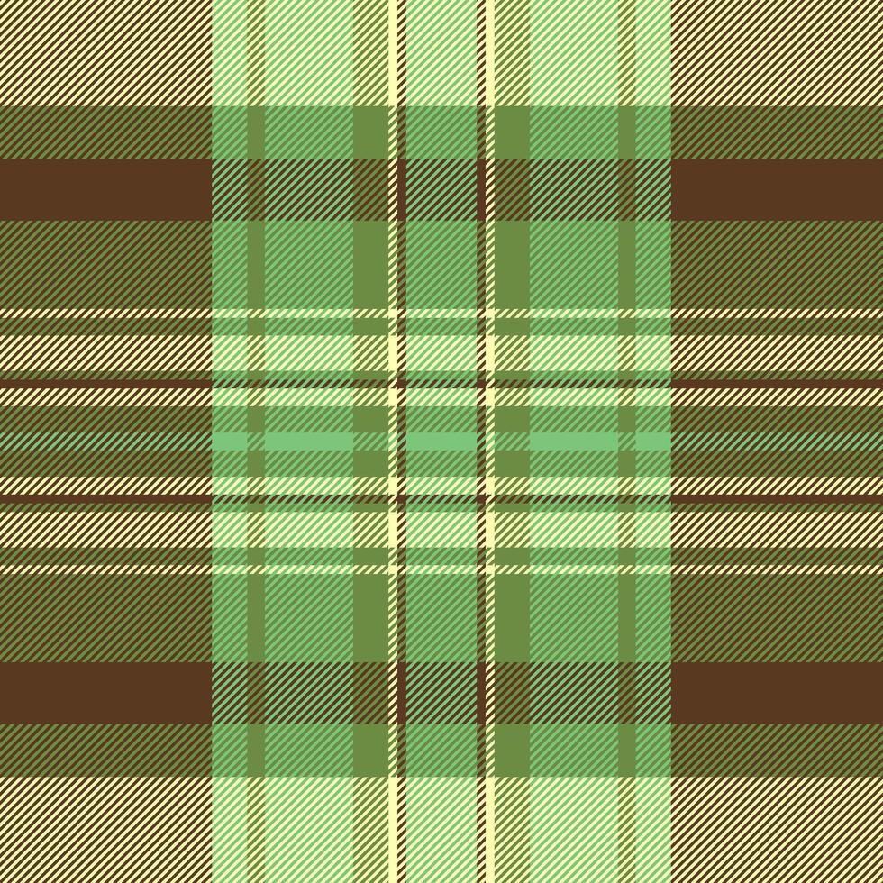 Classic plaid pattern in earthy tones. Seamless texture ideal for backgrounds, textiles, crafts, or adding a rustic, traditional touch to your designs. Versatile and timeless. vector