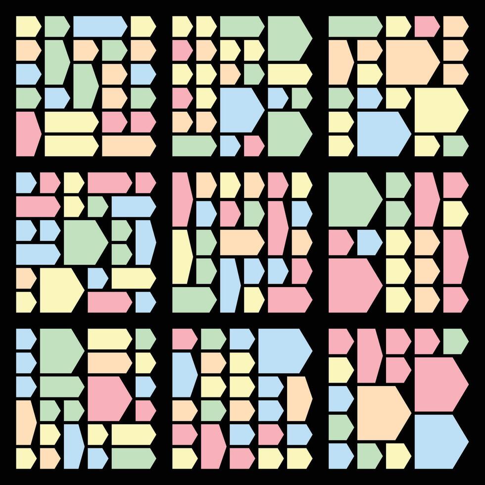 Creative arrow chevron assets optimized for clean modern interface concepts vector