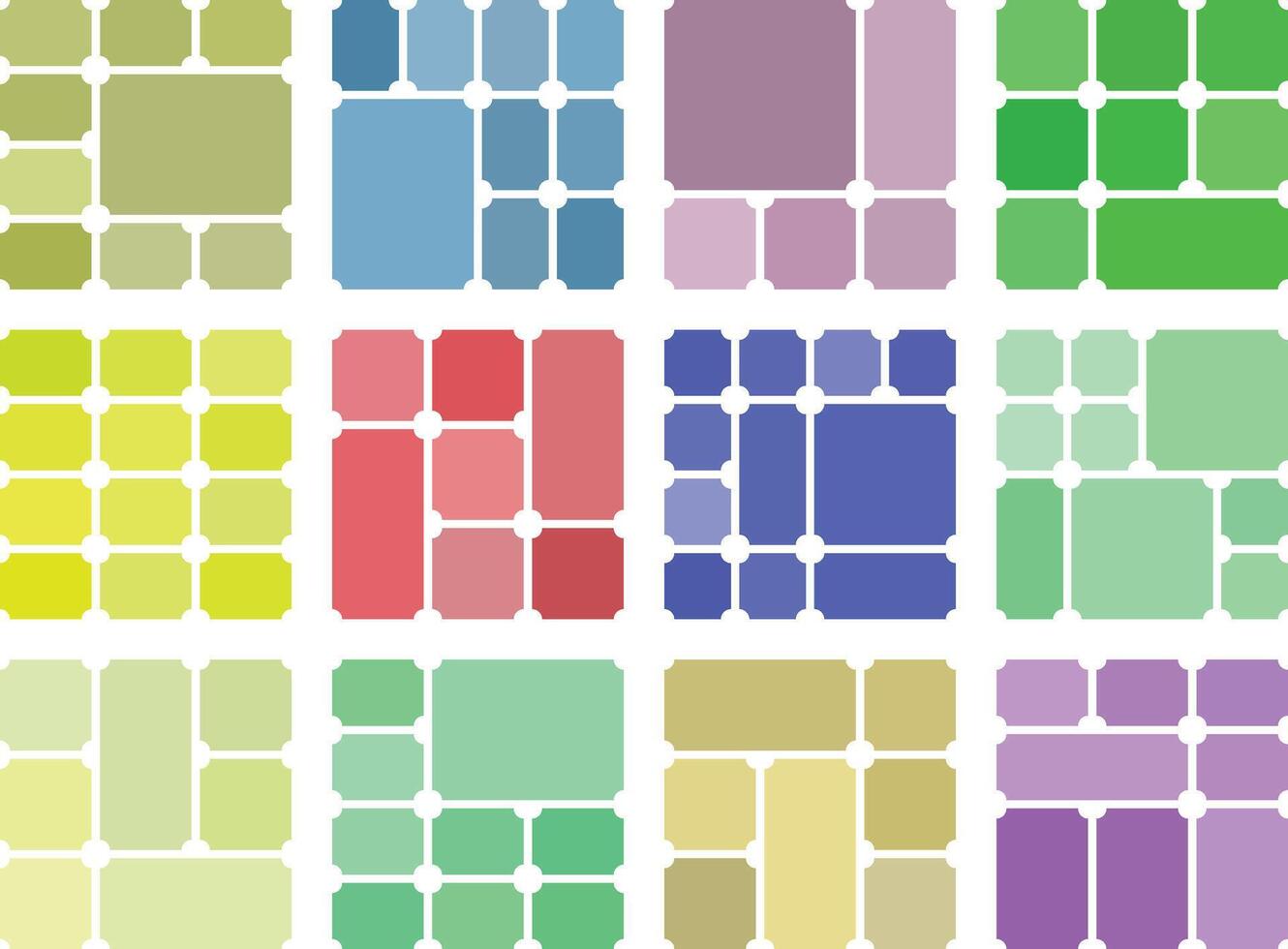 Professional themed ticket using a calm inverted flow through segmented grid formatting vector