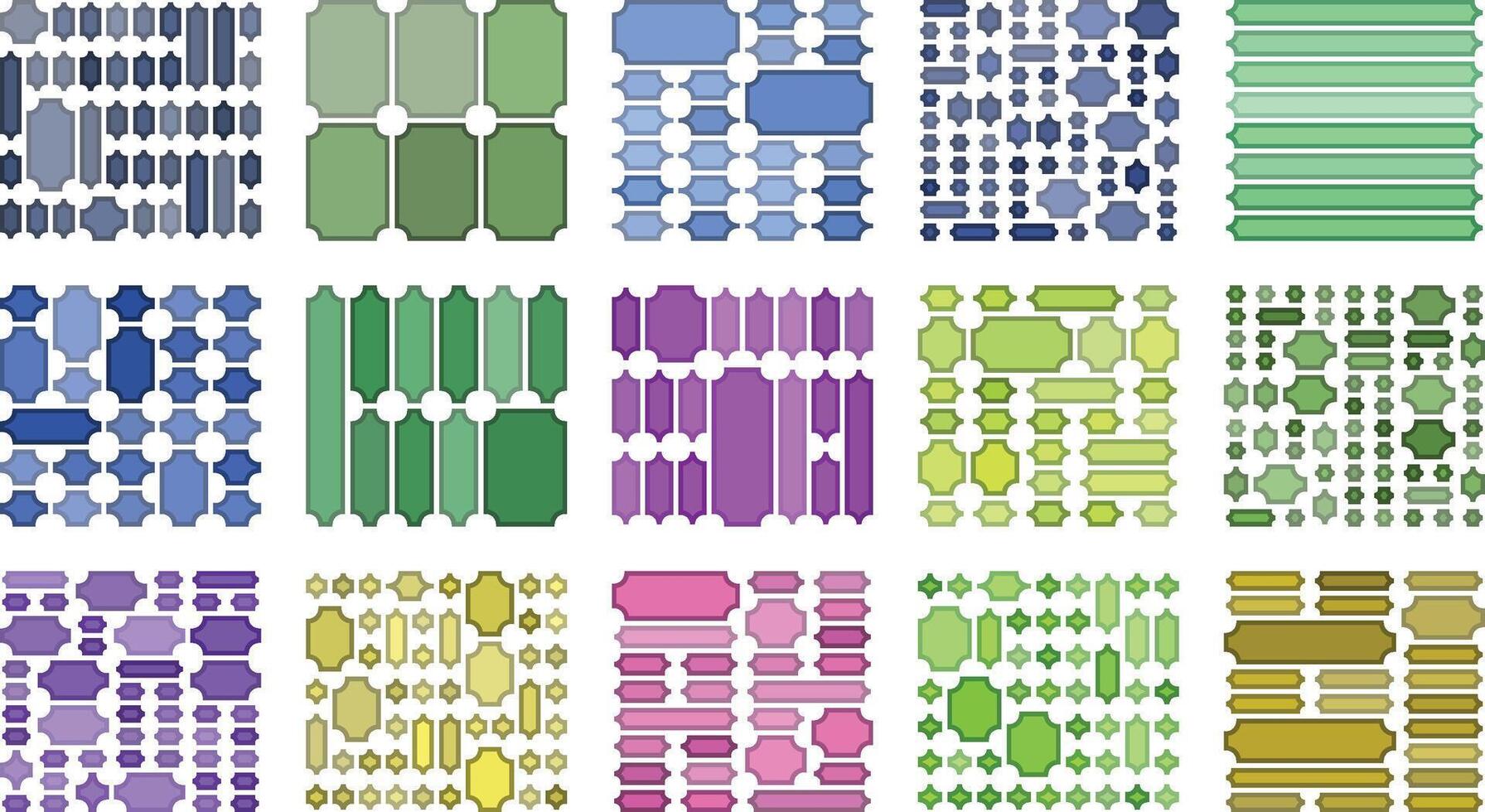 Artistic inverted ticket themed bundle shaped for appealing bento grid visuals vector