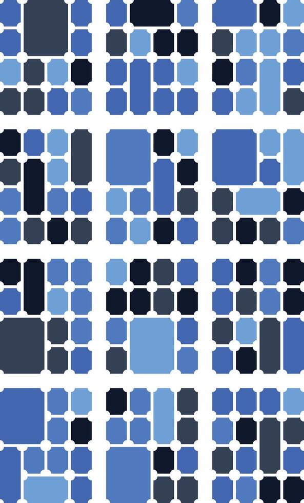 Well crafted inverted ticket style bundle ideal for tidy organized bento grid visuals vector