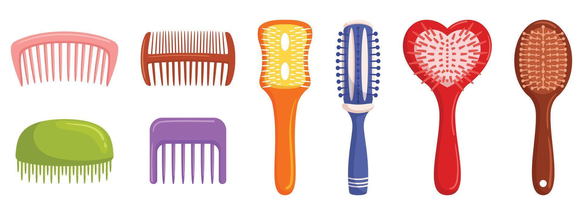 Wide Variety Of Hair Brushes For Different Hair Types And Styles ...