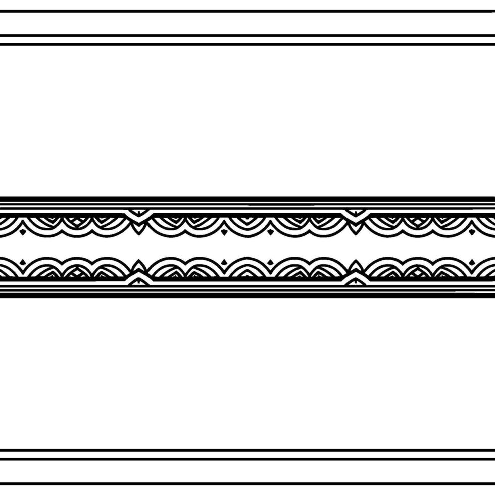Abstract symmetrical line art pattern with repeating geometric arcs and diamond shapes vector