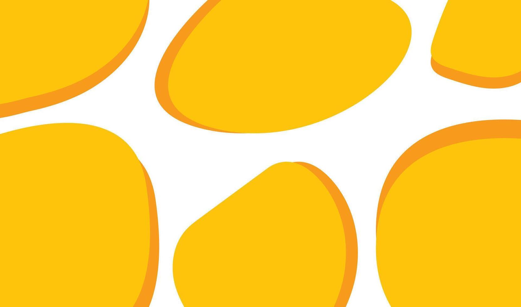 Design cheese blob unique yellow vector