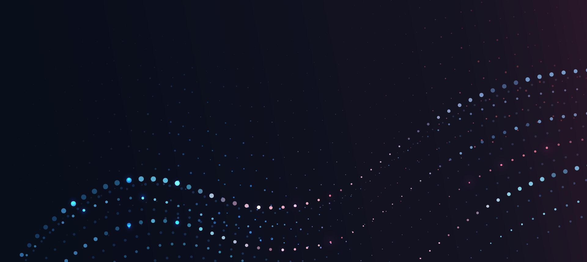 Modern Big Data Visualization And Data Analytics Concept vector