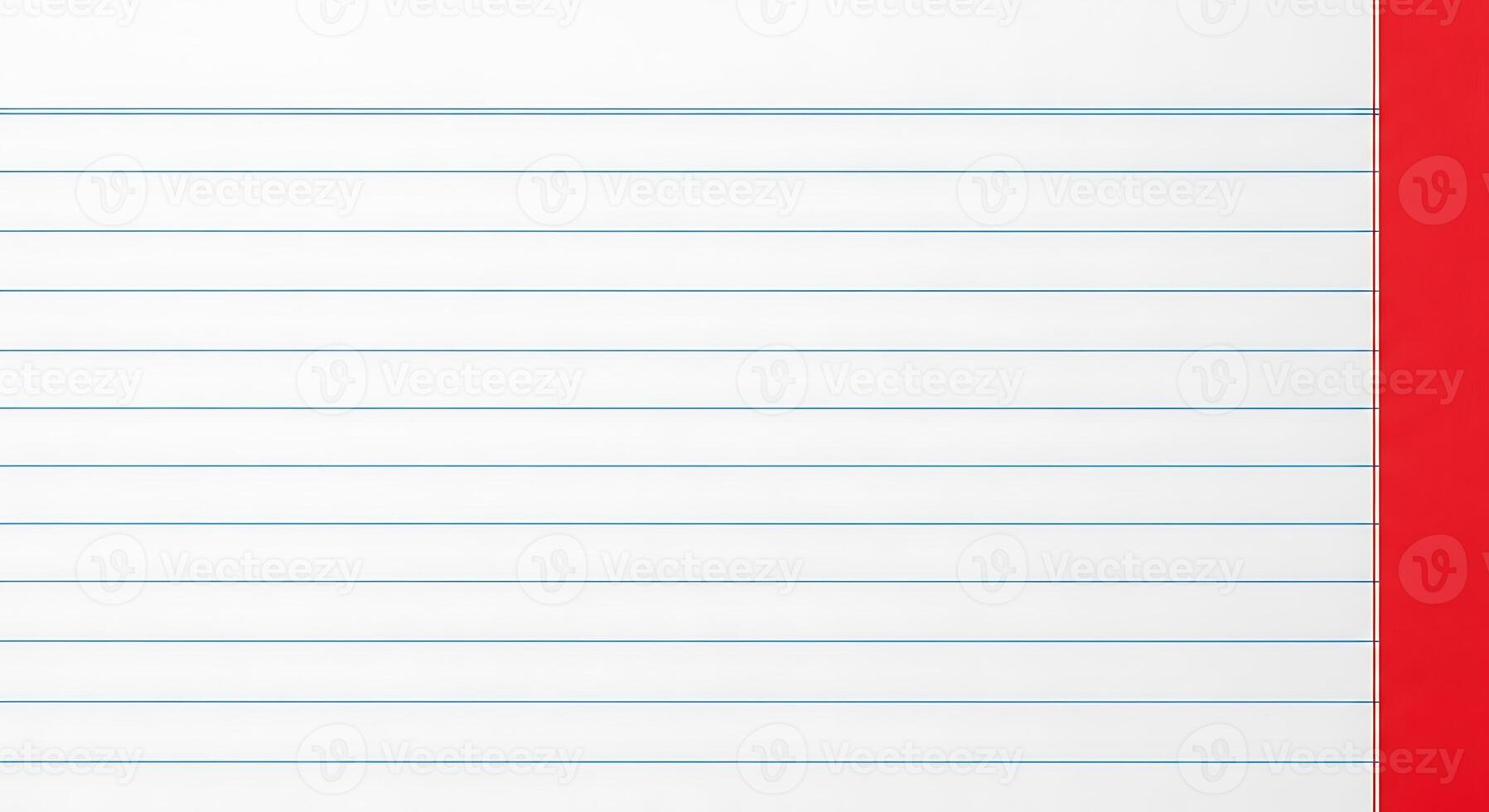 Notebook Paper Sheet Background Template Design Page Mockup Lines Note photo