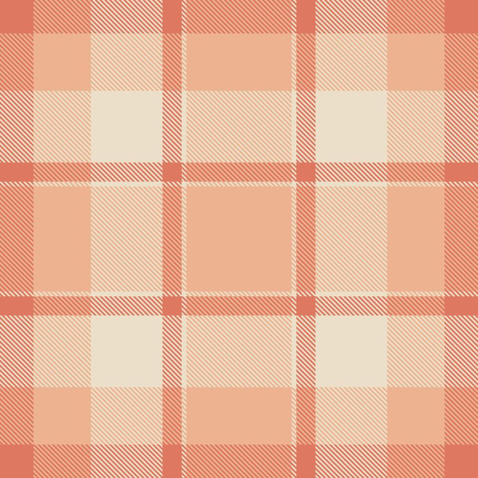 Cozy plaid pattern with warm, earthy tones, evoking comfort and rustic charm. Ideal for backgrounds, textile designs, or any project needing a touch of classic style. vector