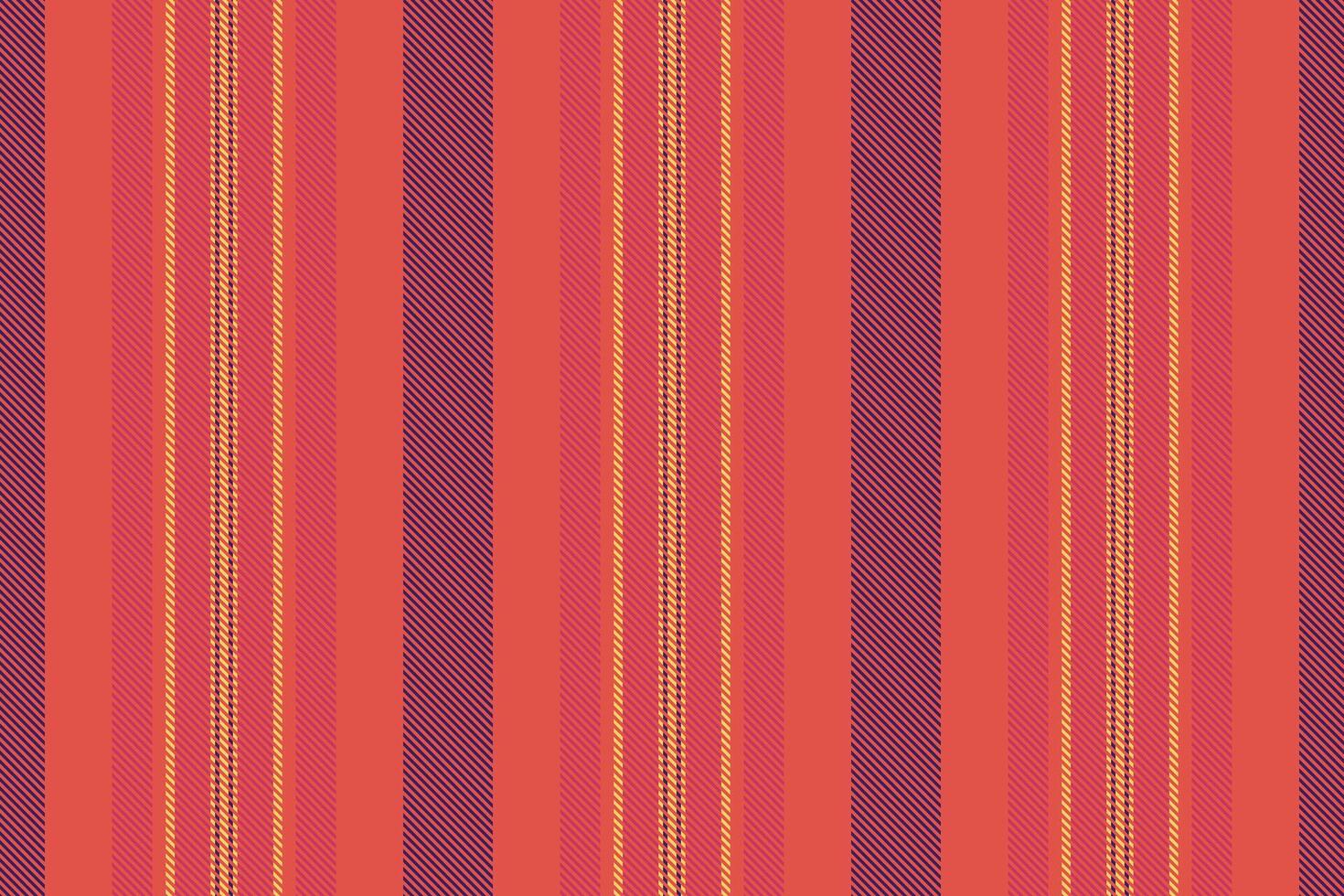 Striking striped background in warm hues. Ideal for textile design, fashion projects, or graphic design overlays. A classic pattern with a modern feel. vector