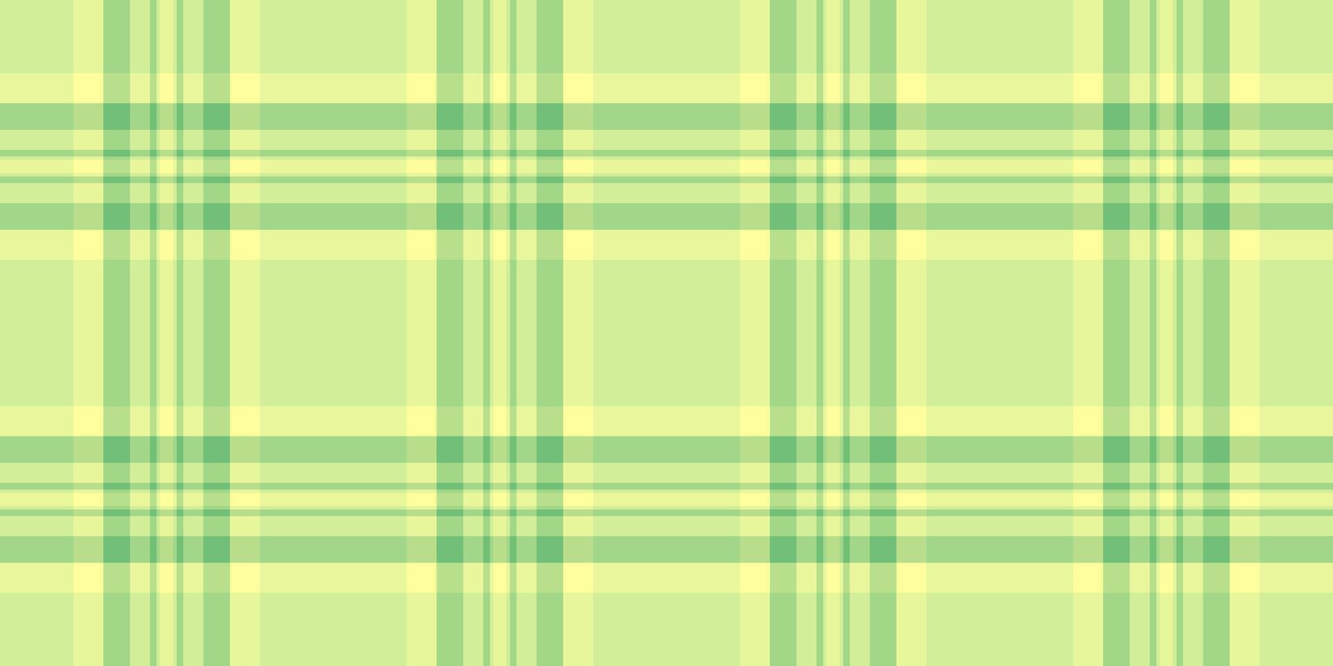 Serene plaid pattern in soft greens, evoking nature and calm. Ideal for backgrounds, textiles, or design projects needing a refreshing, organic touch. vector