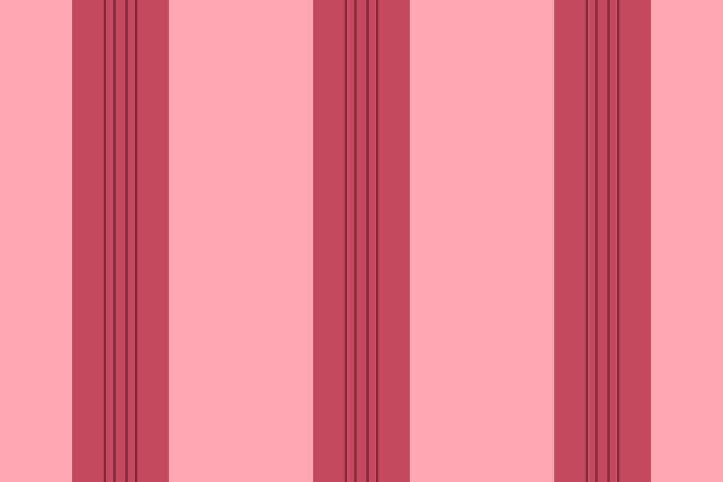 Vertical stripes in light and dark shades of pink create a simple, yet elegant pattern. Perfect for backdrops, textiles, or graphic design elements. vector