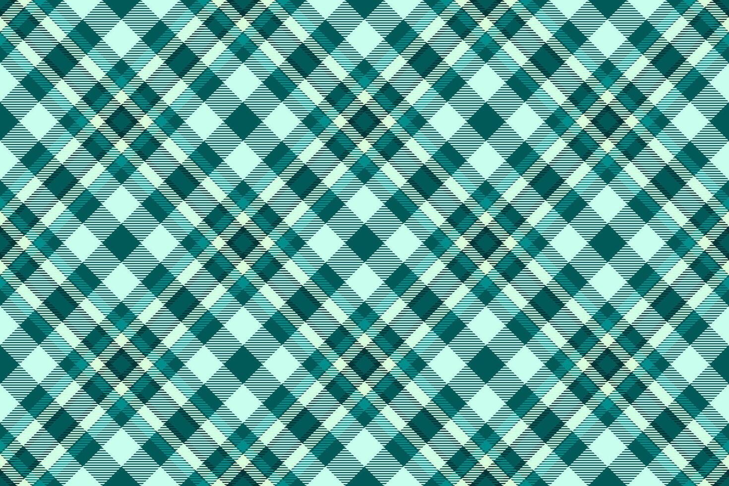 Classic teal plaid seamless pattern. Textile design, fashion, crafts. Versatile backdrop for modern projects. Use for invitations, branding, and product design. vector