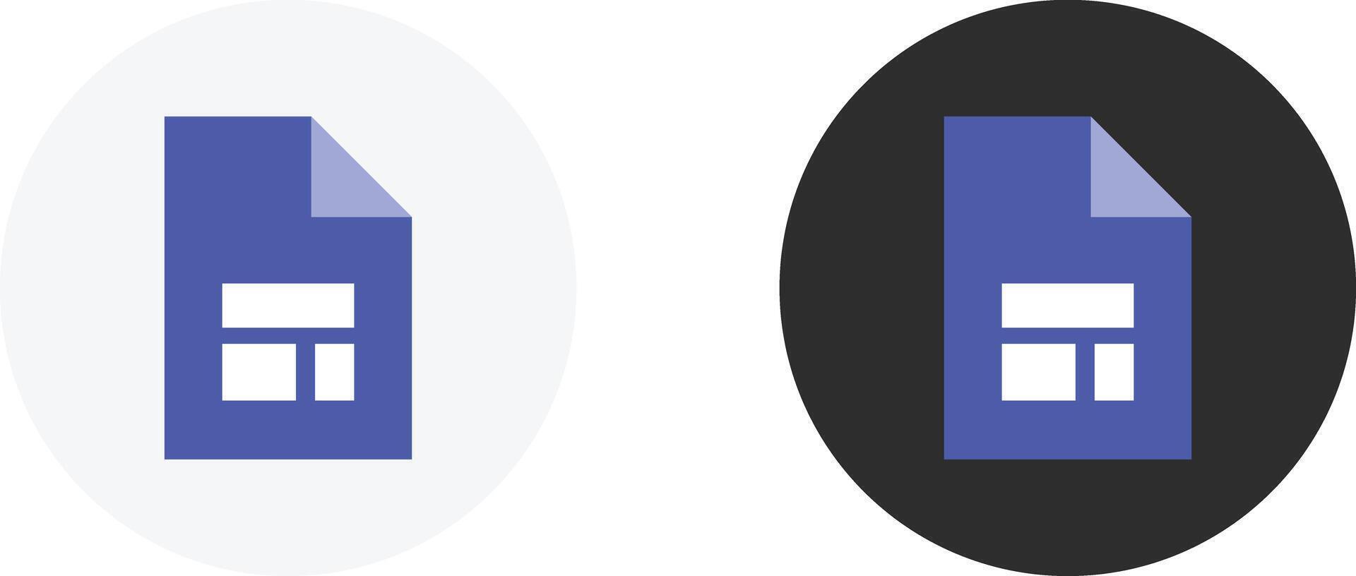 Google Forms Logo Icon Set. Online Survey and Data Collection Symbols. Google Workspace and Digital Quiz Builder Icons Collection vector