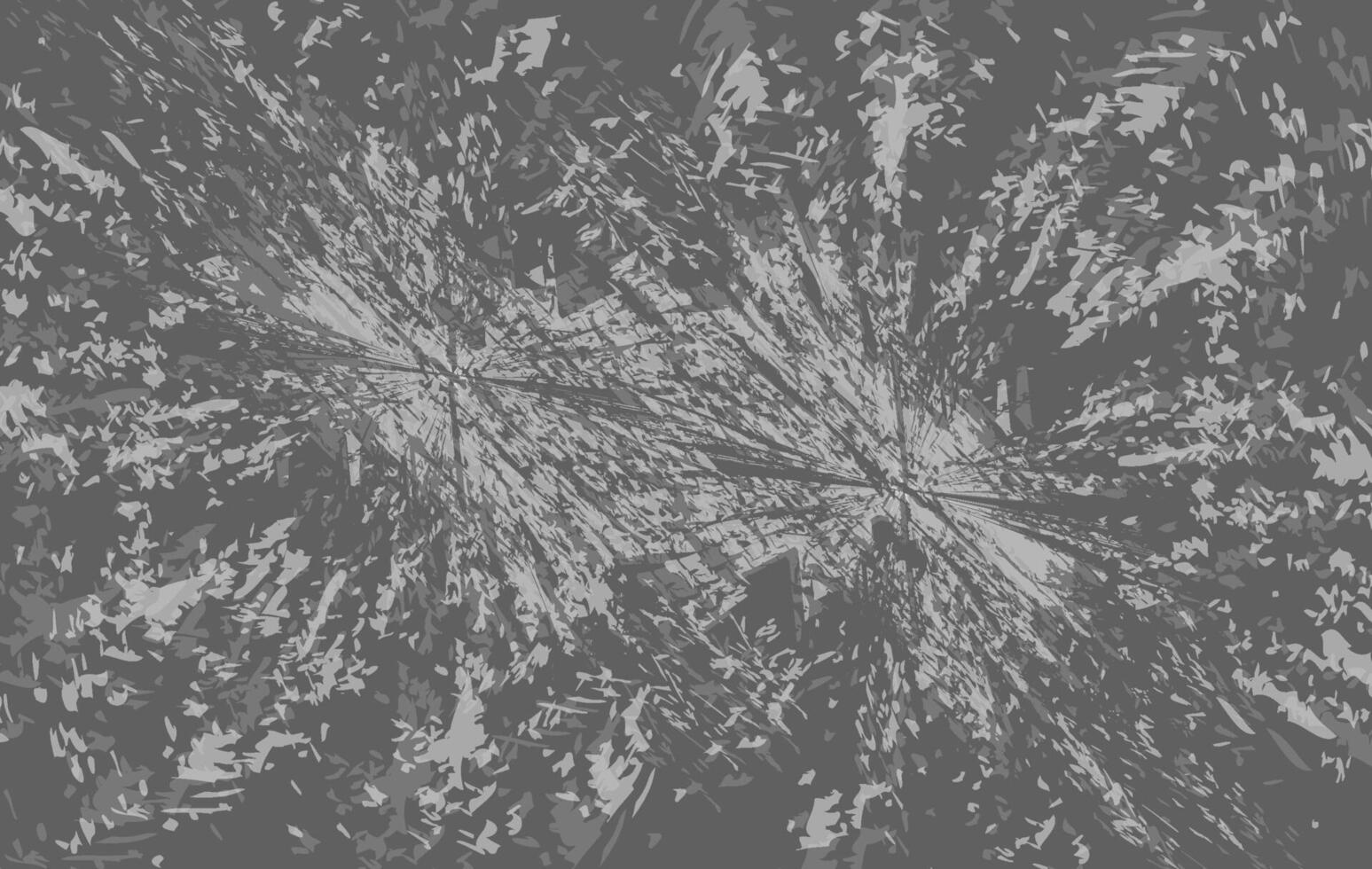 This image showcases a detailed abstract grunge texture with chaotic scratch marks and distressed noise patterns. The rough gray surface creates a dramatic, worn effect suitable for digital overlays vector