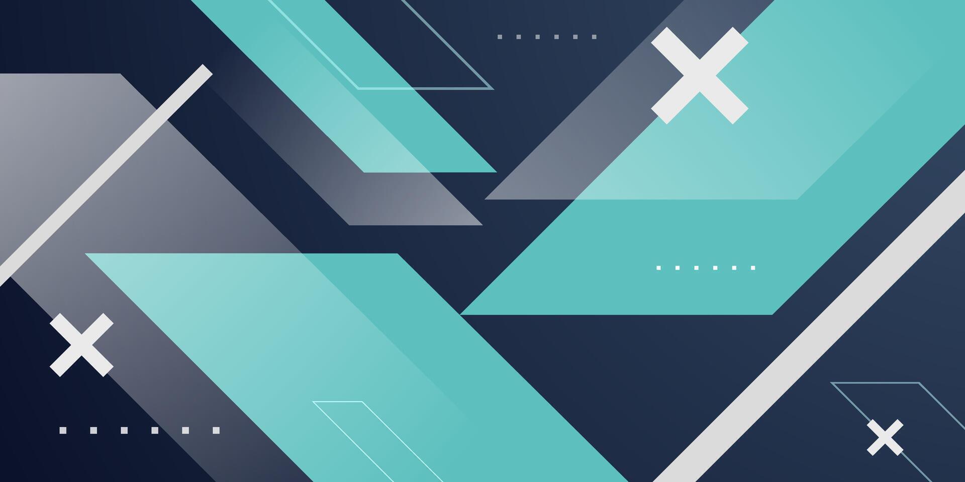 Modern geometric abstract background design vector