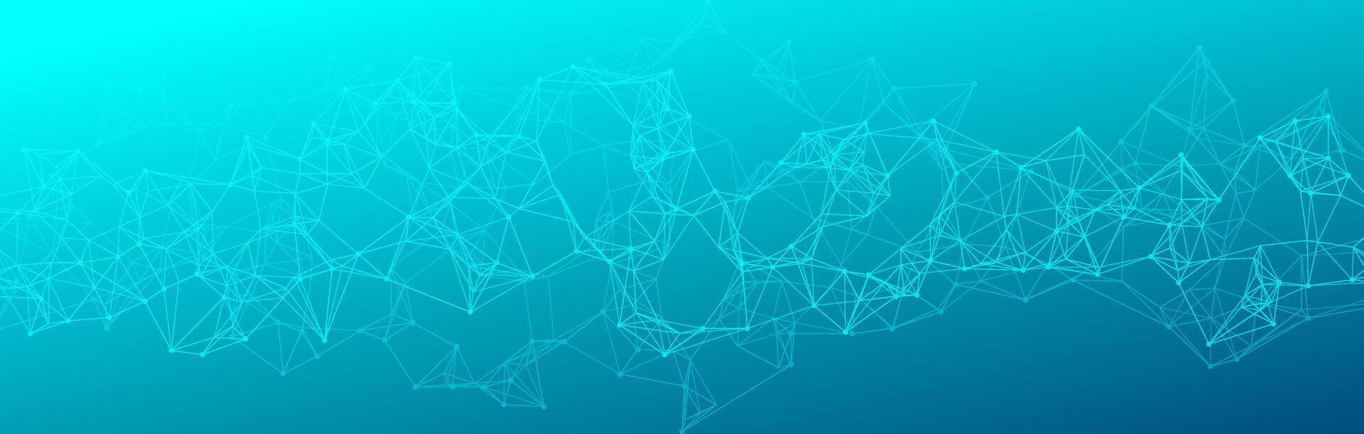 Abstract Digital Network Background Technology Science Concept vector