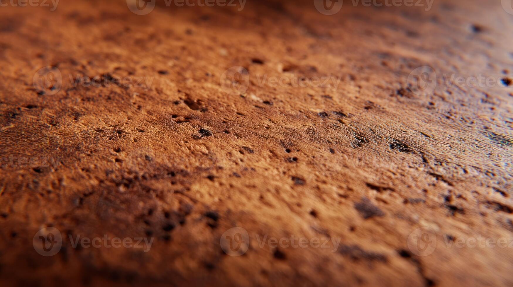 Close-up view of a textured wooden surface showcasing intricate grain patterns and natural imperfections, ideal for backgrounds or materials used in architecture and design. photo