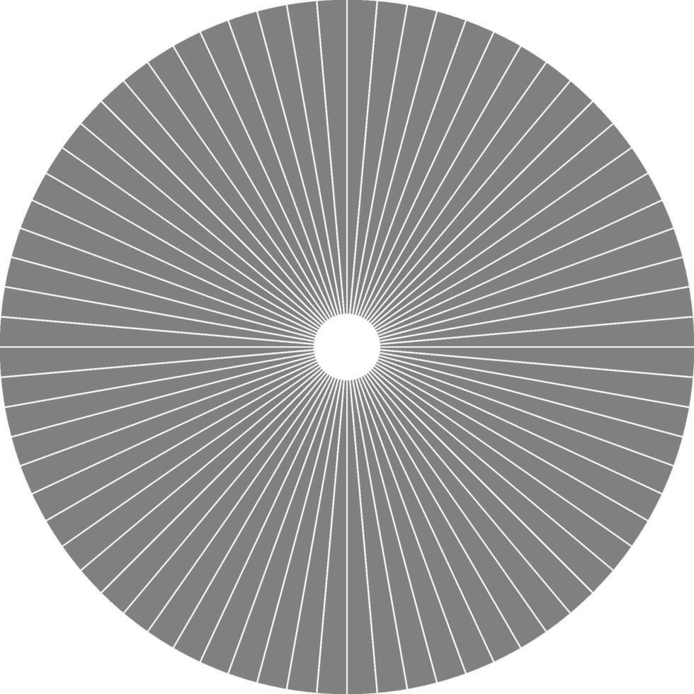 Small evenly spaced dots compose a circular ring emphasizing rhythmic radial spacing around a core. vector