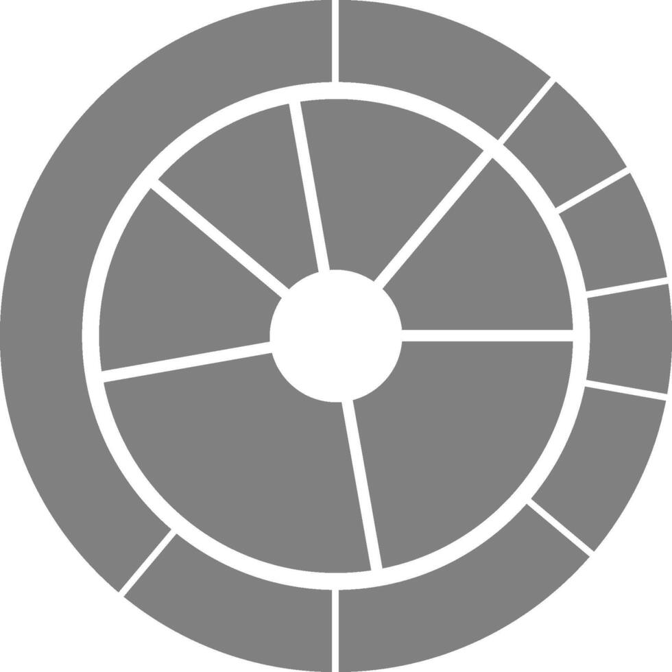 en capas rosquilla anillos ilustrar información mediante múltiple concéntrico circular divisiones vector