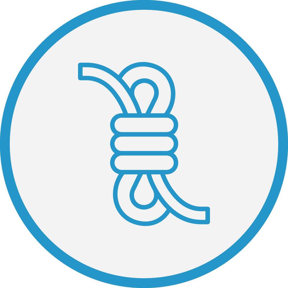 Rope App-Based UI Graphic vector