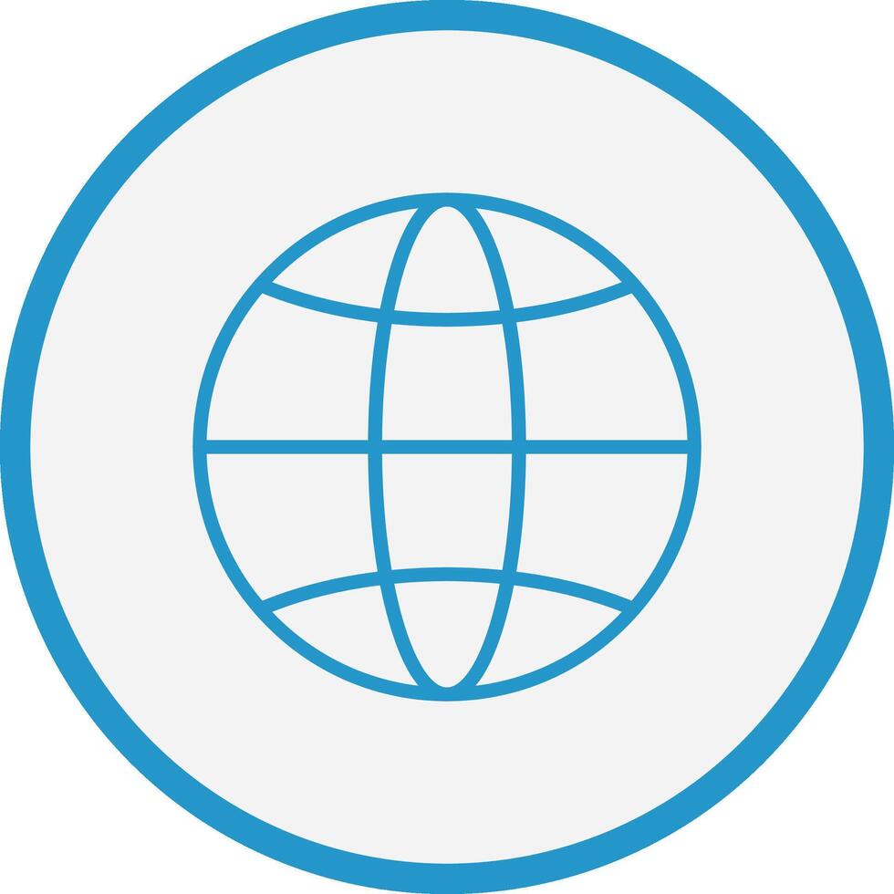 Web Globe Creative Sketch Element vector