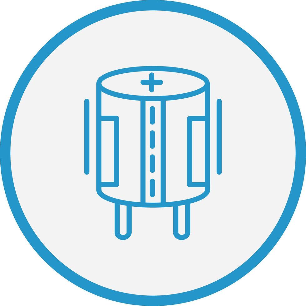 Capacitor Flat UI Form vector