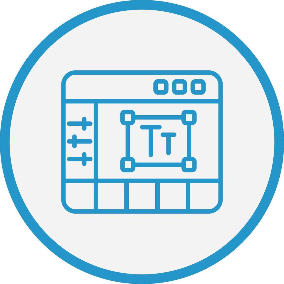 Text Editor Pixel Style Badge vector