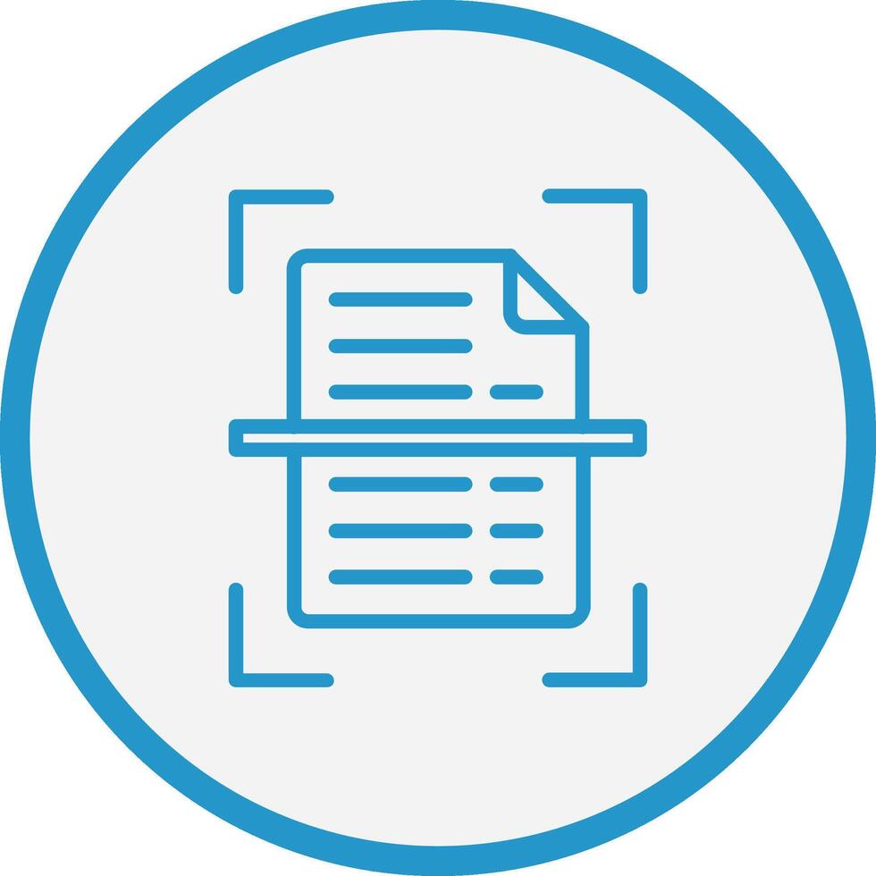 Scanner Clean Sketch Form vector